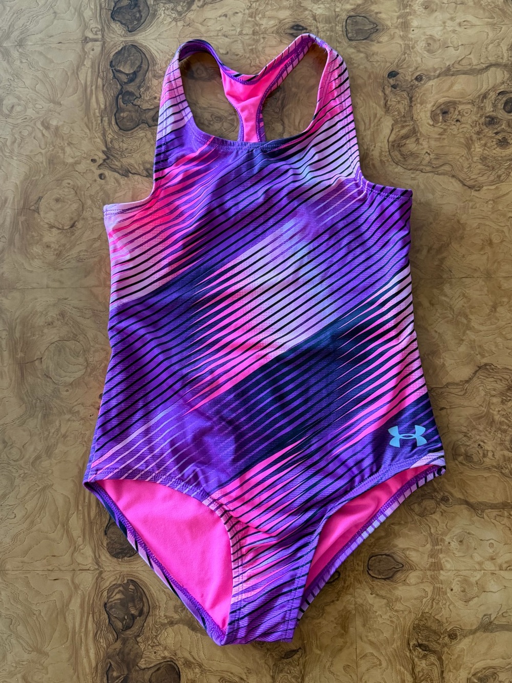 Under Armour Jetset One Piece Swimsuit Girls Size 10